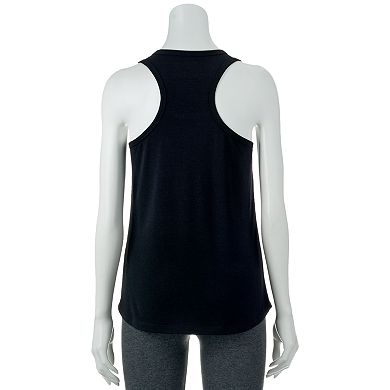 Chin Up Juniors' Graphic Racerback Tank Top