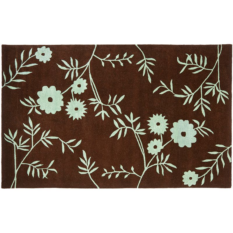 Safavieh Soho Modern Floral Rug, Brown, 5X8 Ft