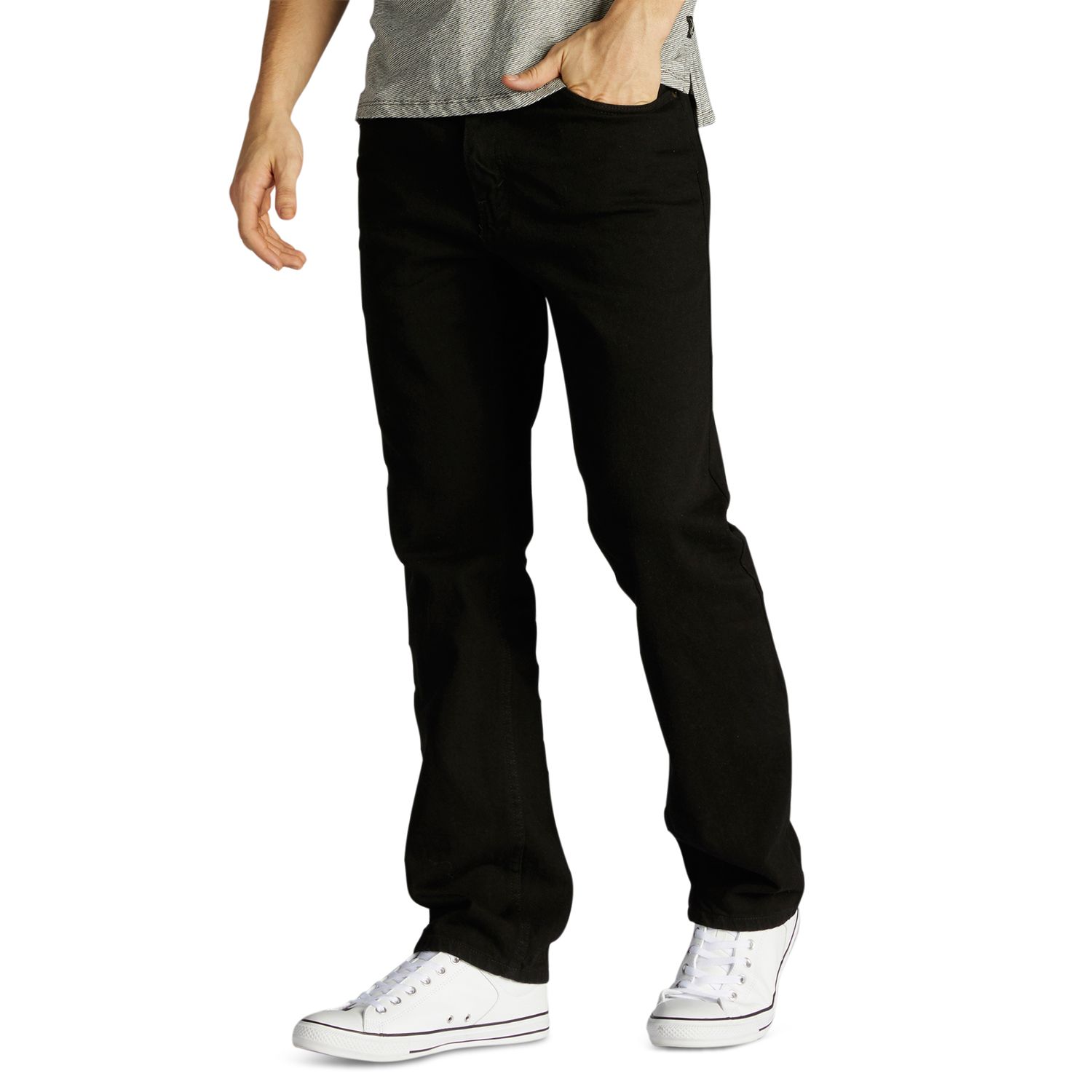 kohls black jeans mens
