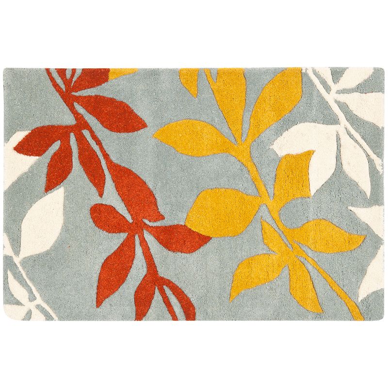 Safavieh Soho Vine Rug, Blue, 5X8 Ft