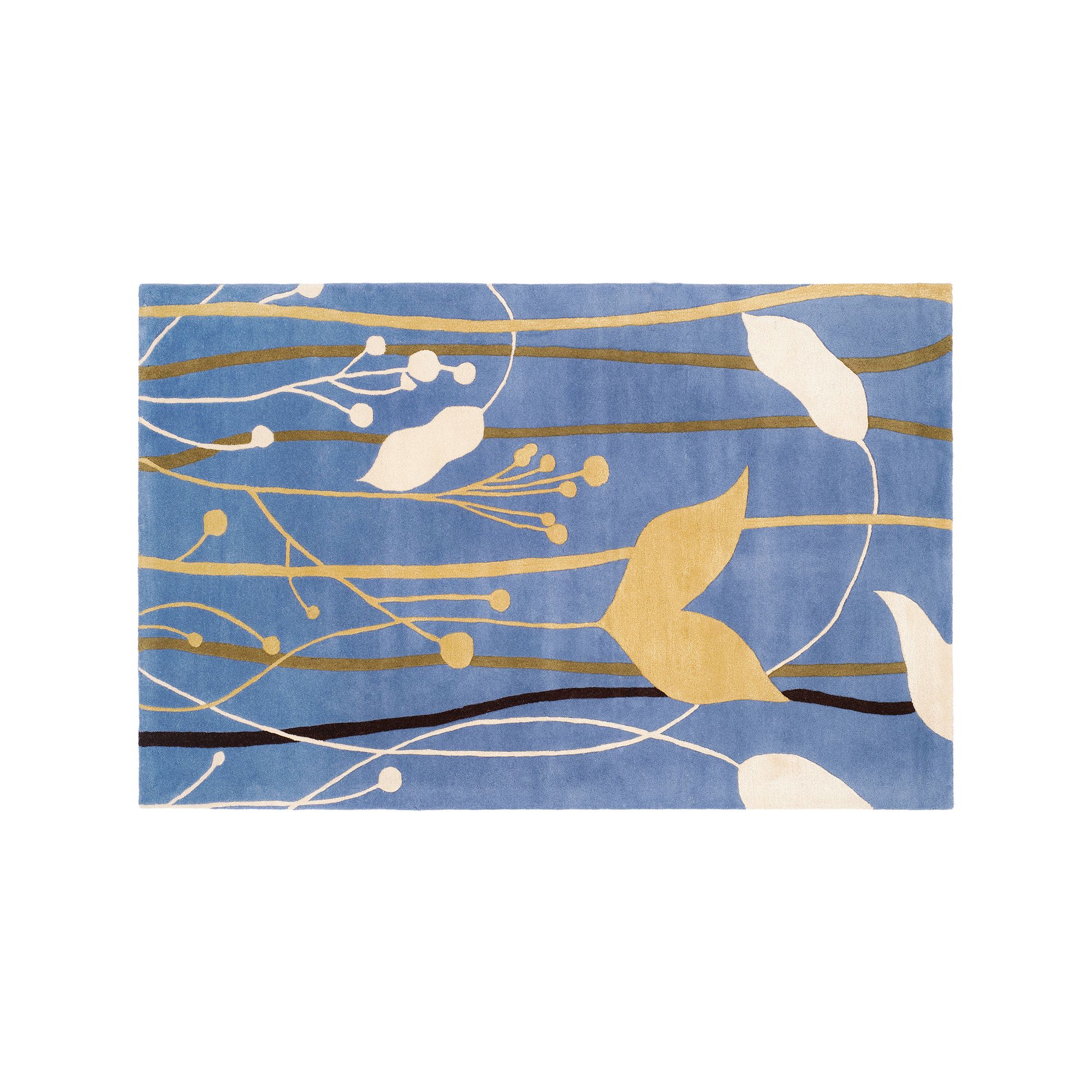 Safavieh Soho Abstract Floral Rug, Blue Team