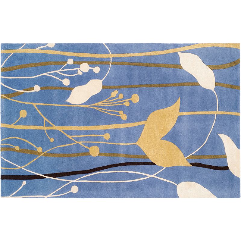 Safavieh Soho Floral Rug, Blue, 3.5X5.5 Ft