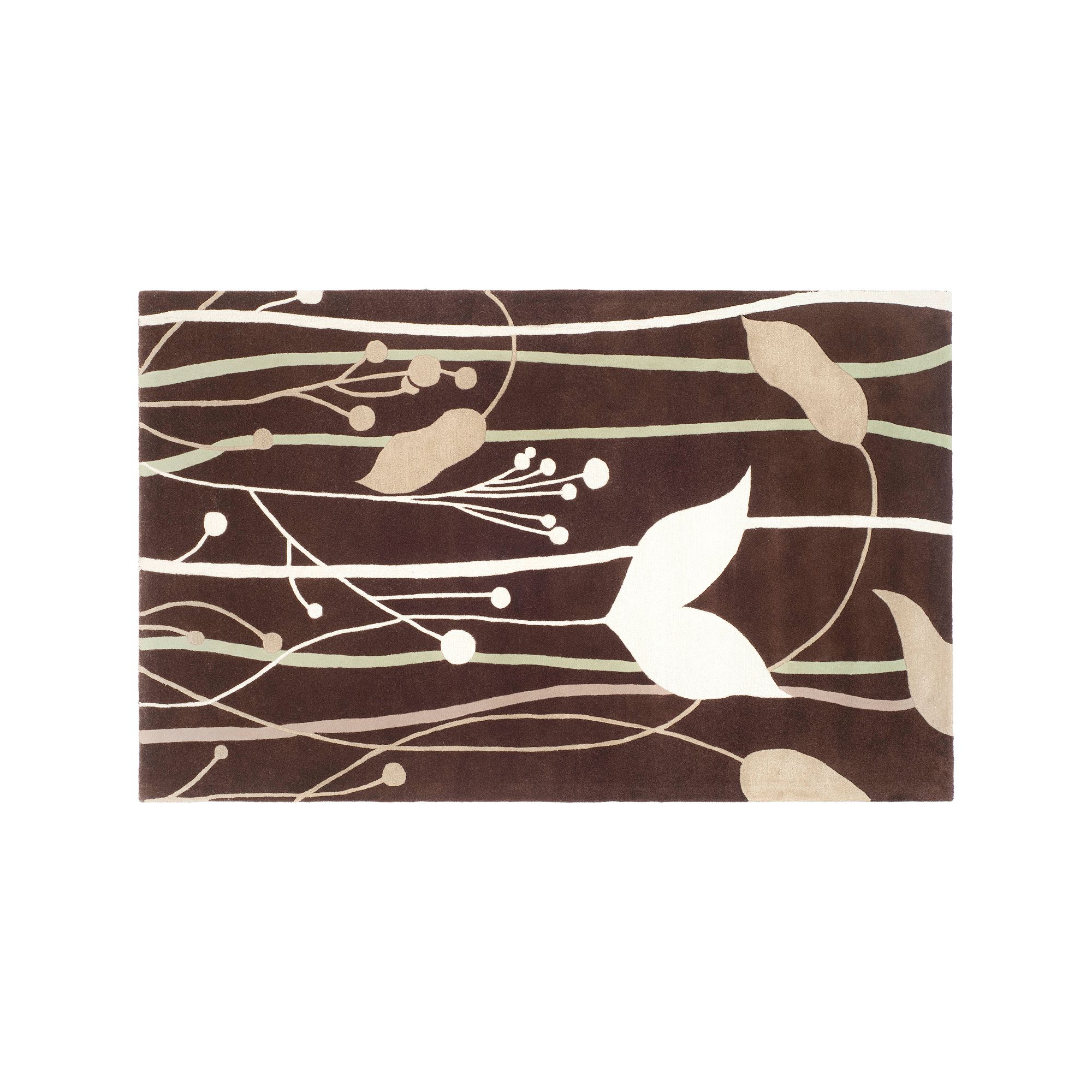 Safavieh Soho Abstract Floral Rug, Dark Brown Team