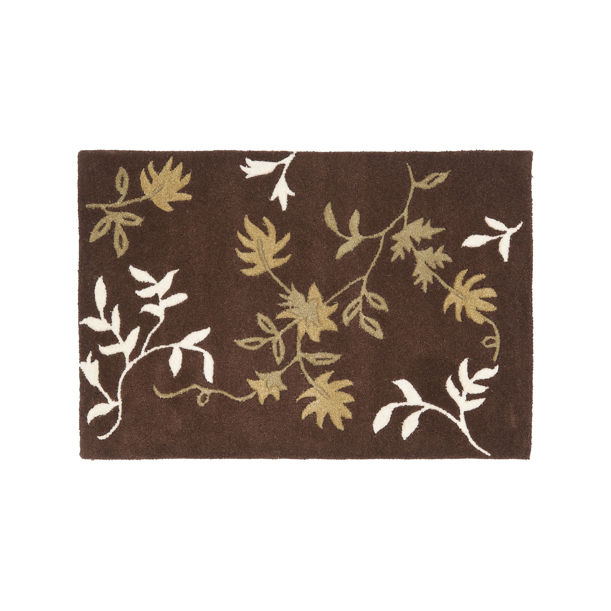 Safavieh Soho Leaves Wool Rug, Brown