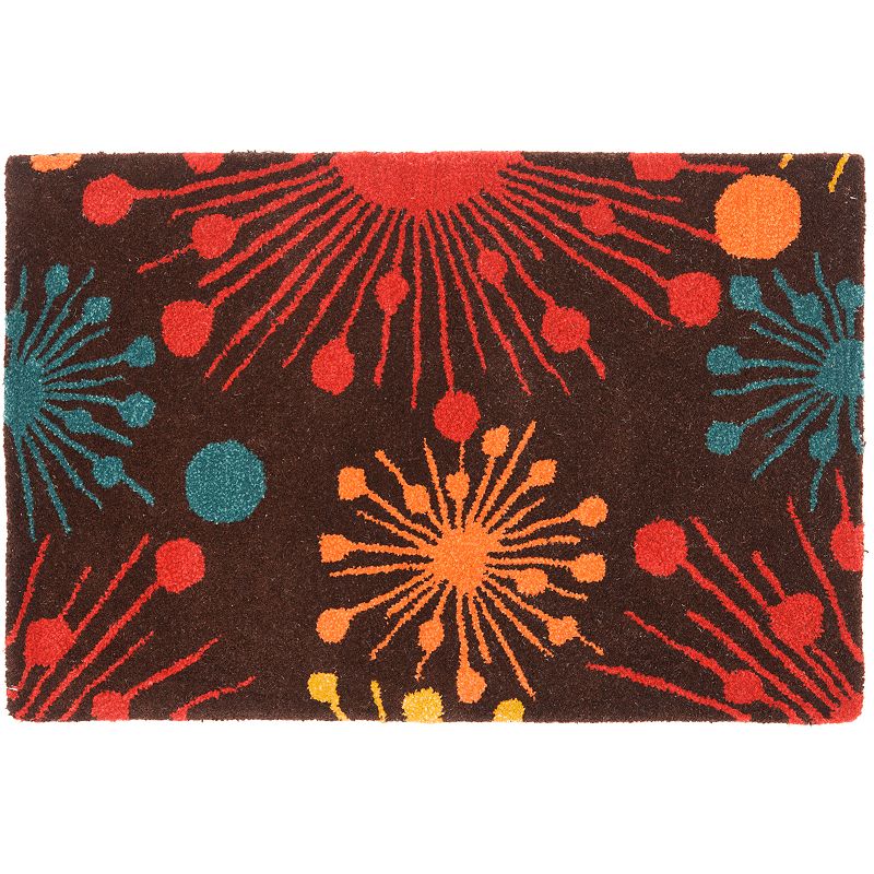 Safavieh Soho Splatter Rug, Brown, 5X8 Ft