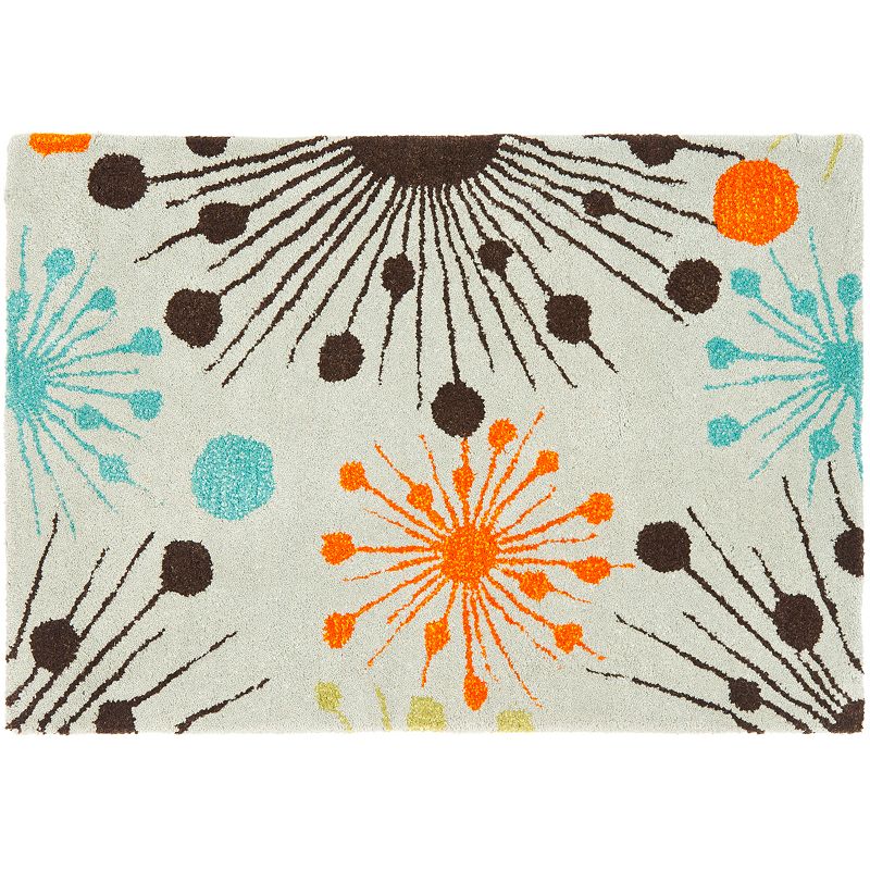 Safavieh Soho Splatter Rug, Blue, 5X8 Ft