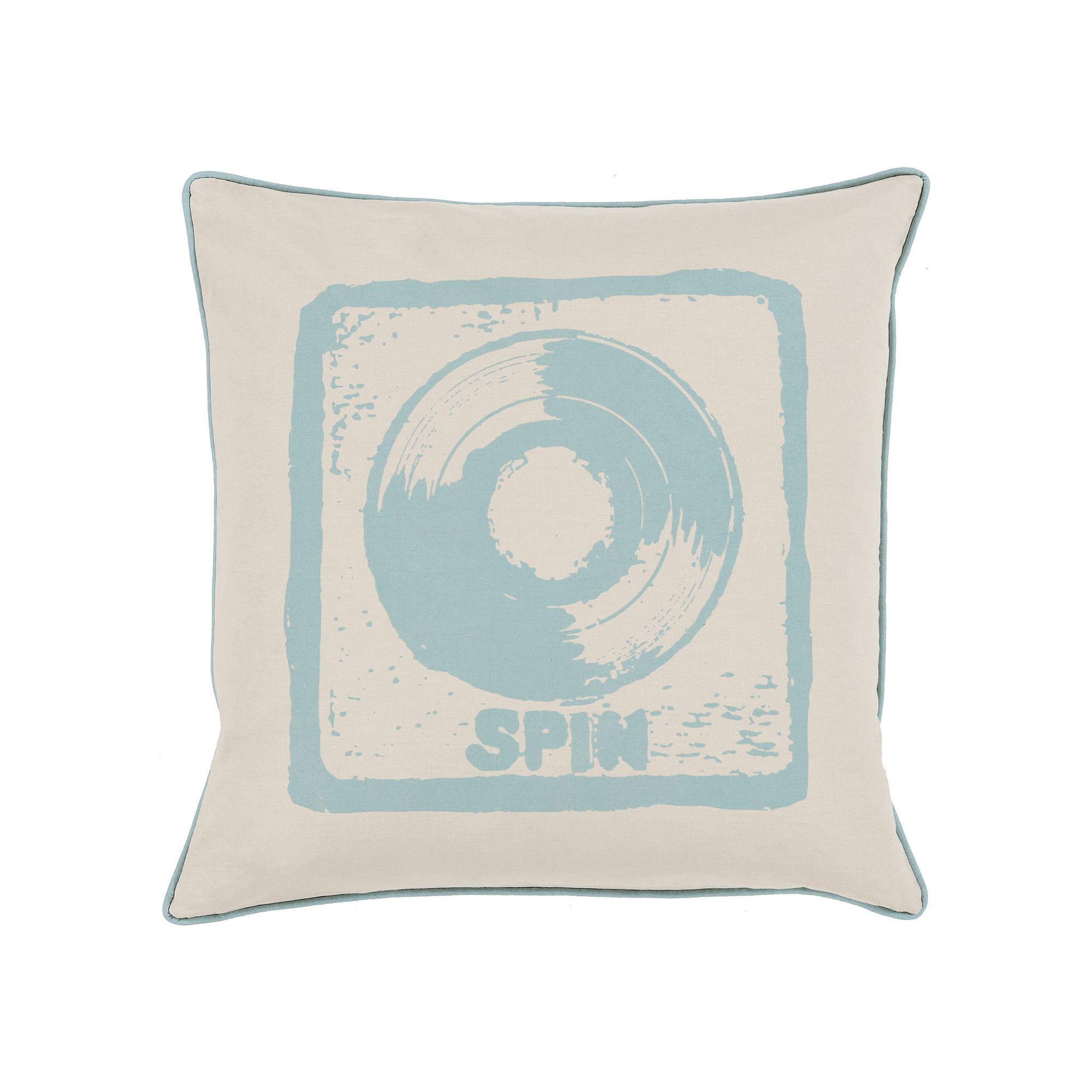 Decor 140 Turntable Throw Pillow, Blue