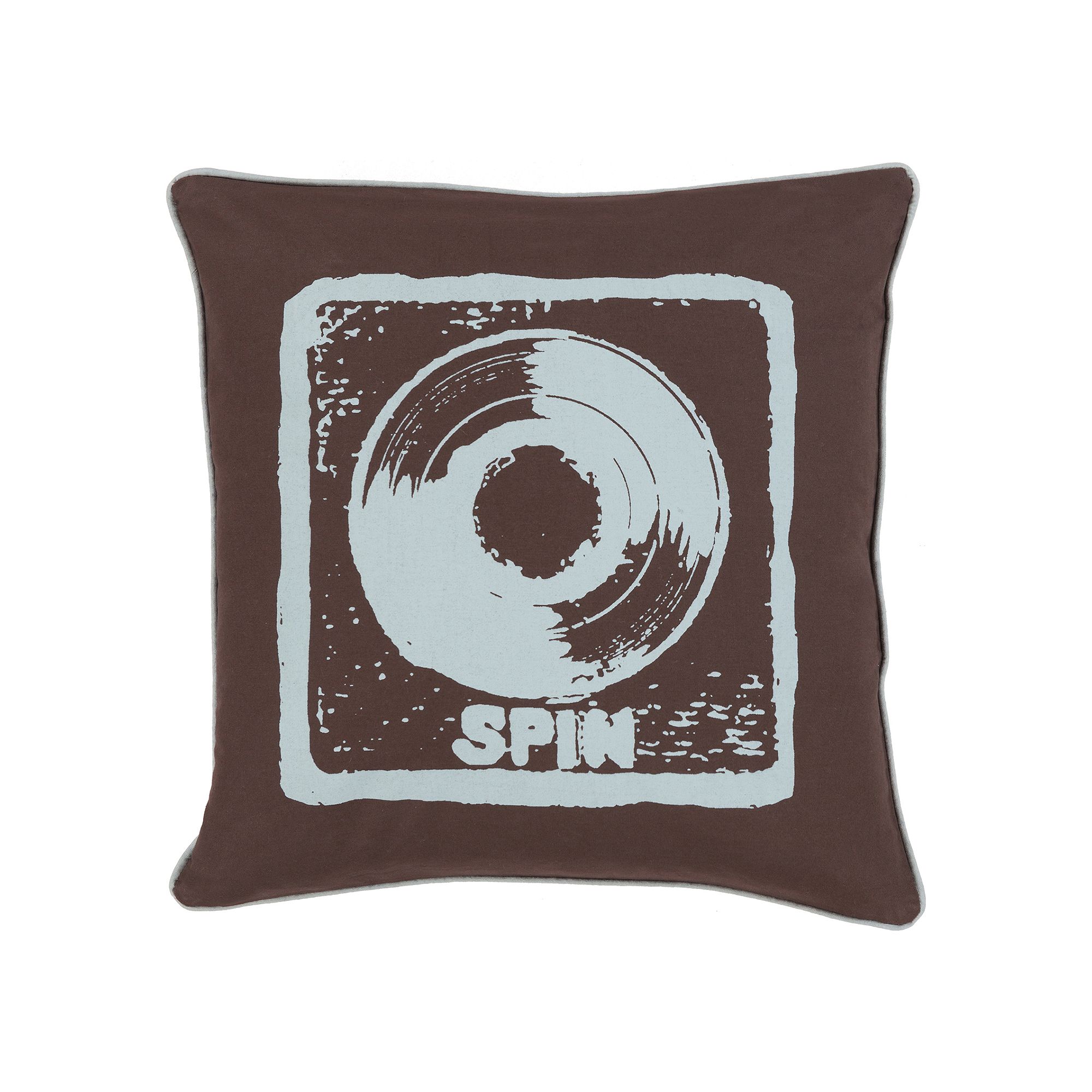 Decor 140 Turntable Throw Pillow, Brown