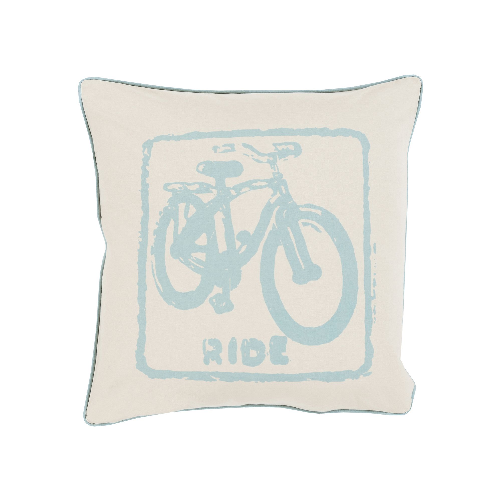 Decor 140 Ride Throw Pillow, Blue