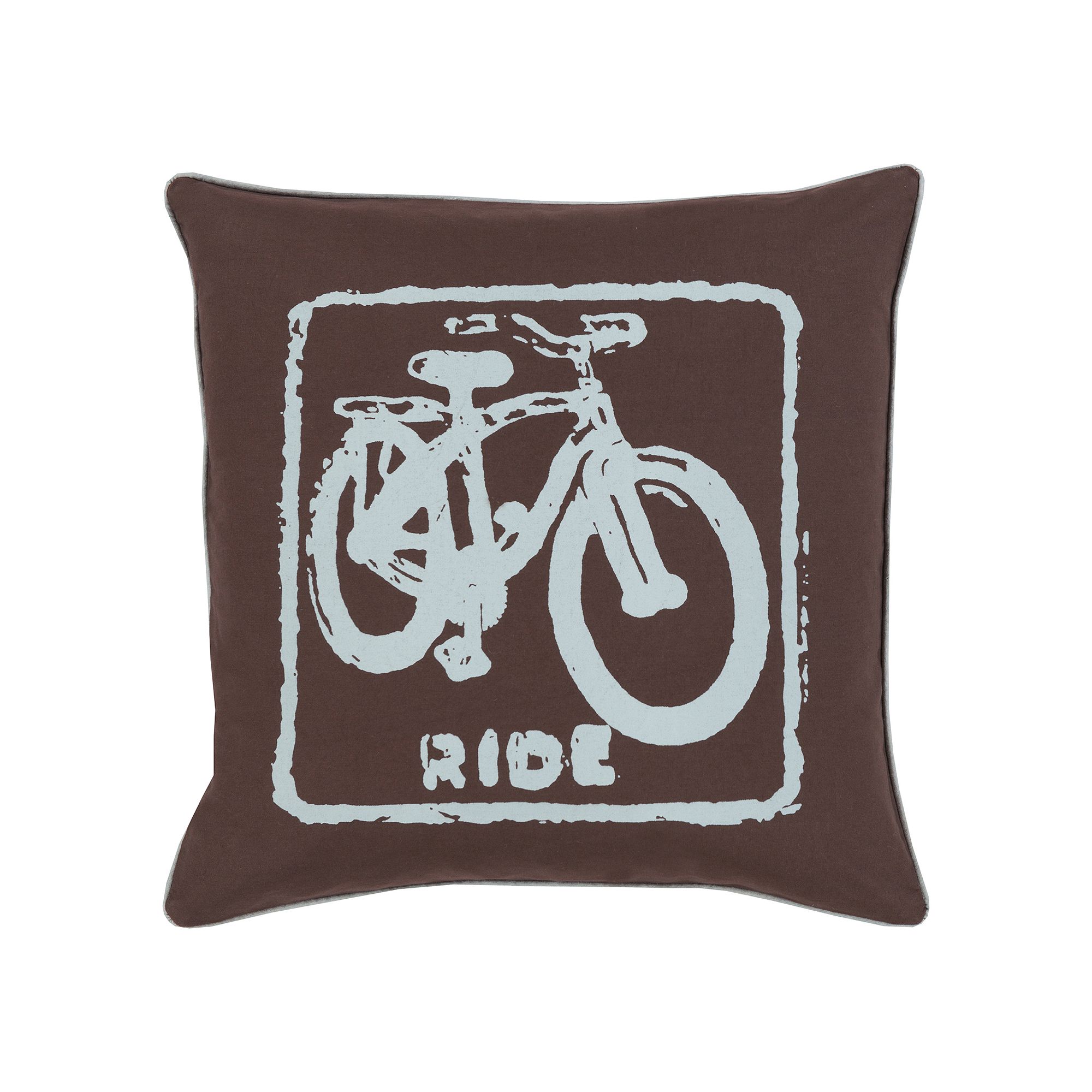 Decor 140 Ride Throw Pillow, Brown