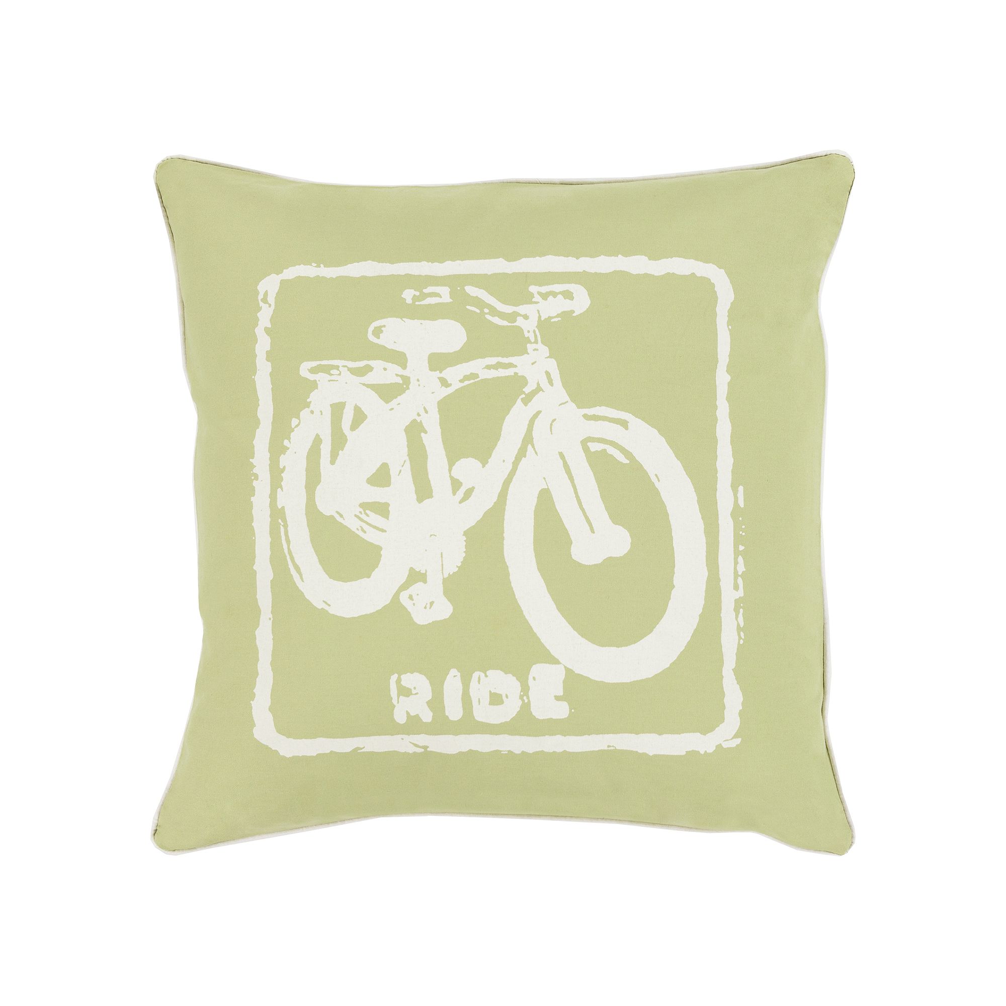 Decor 140 Ride Throw Pillow, Green