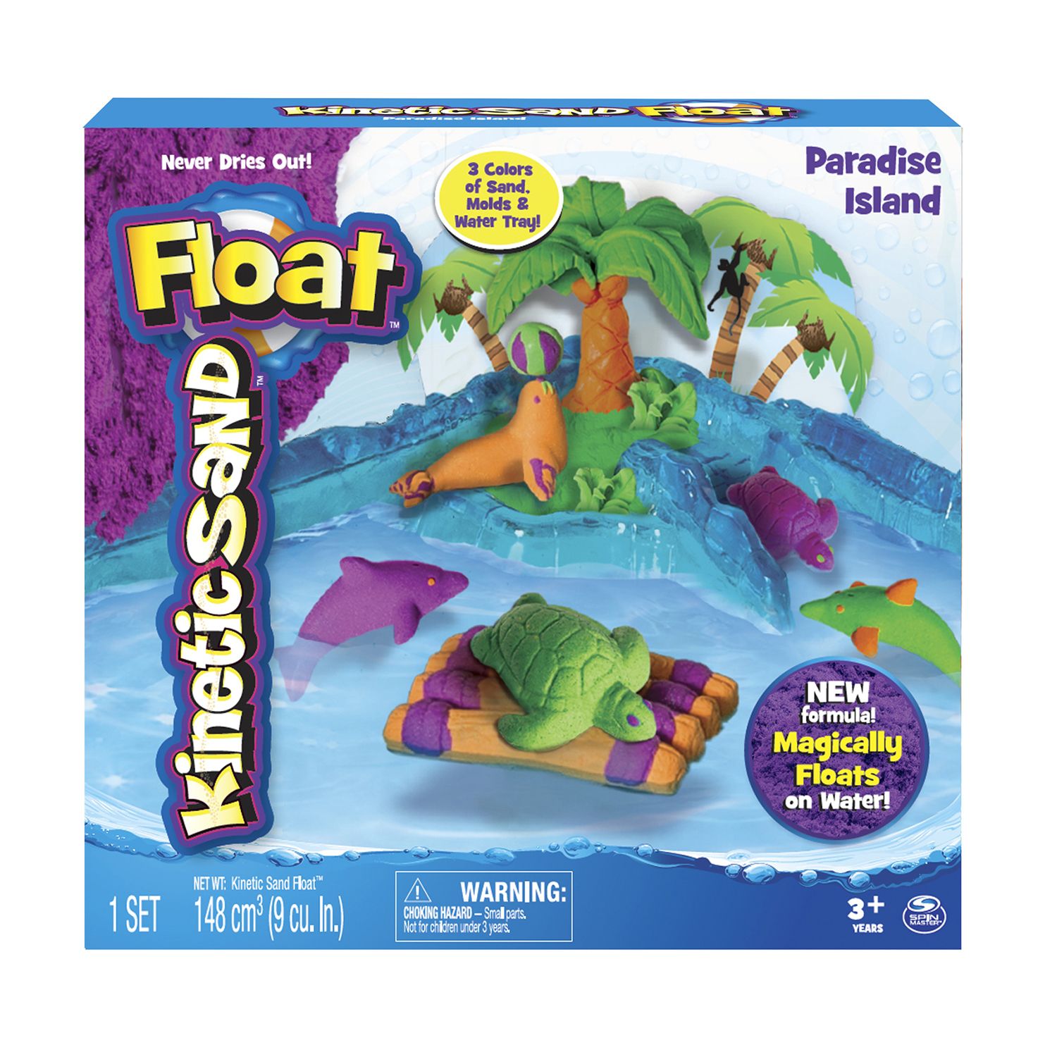 kinetic sand float paradise island