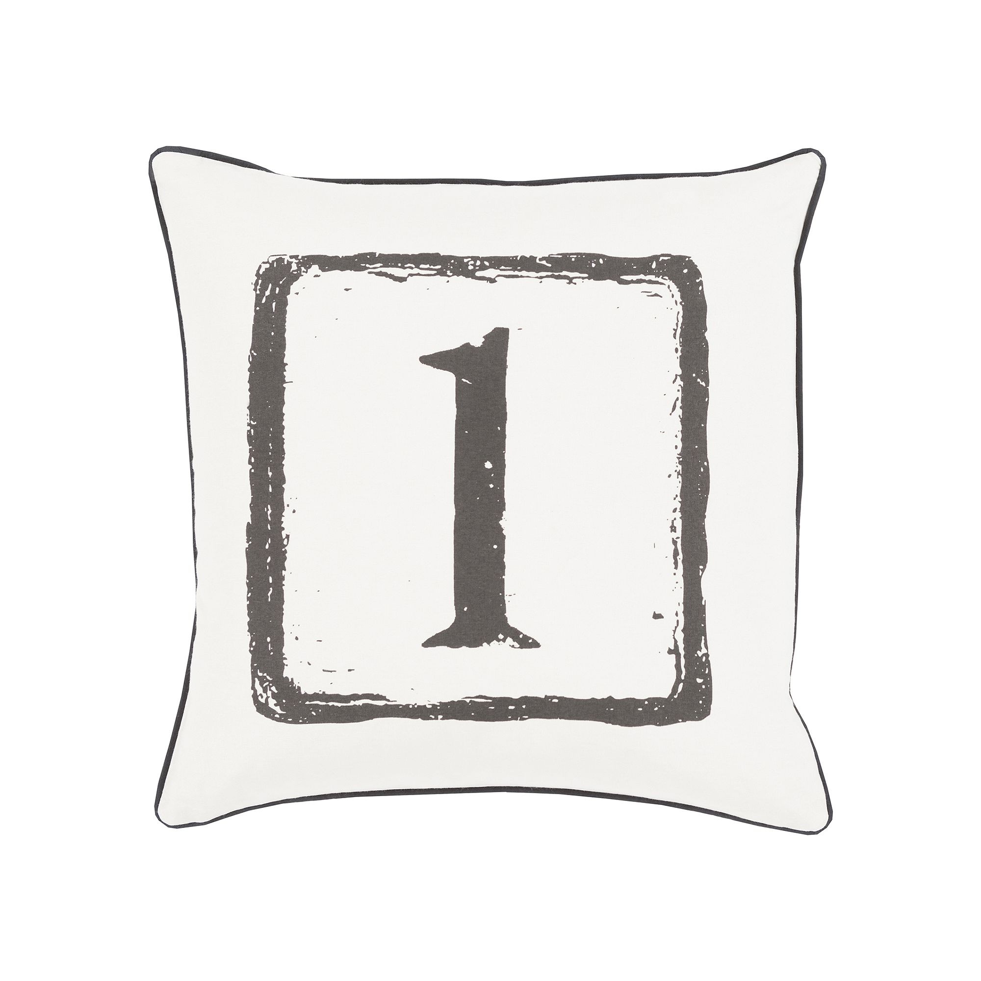 Decor 140 Uno Throw Pillow, Black