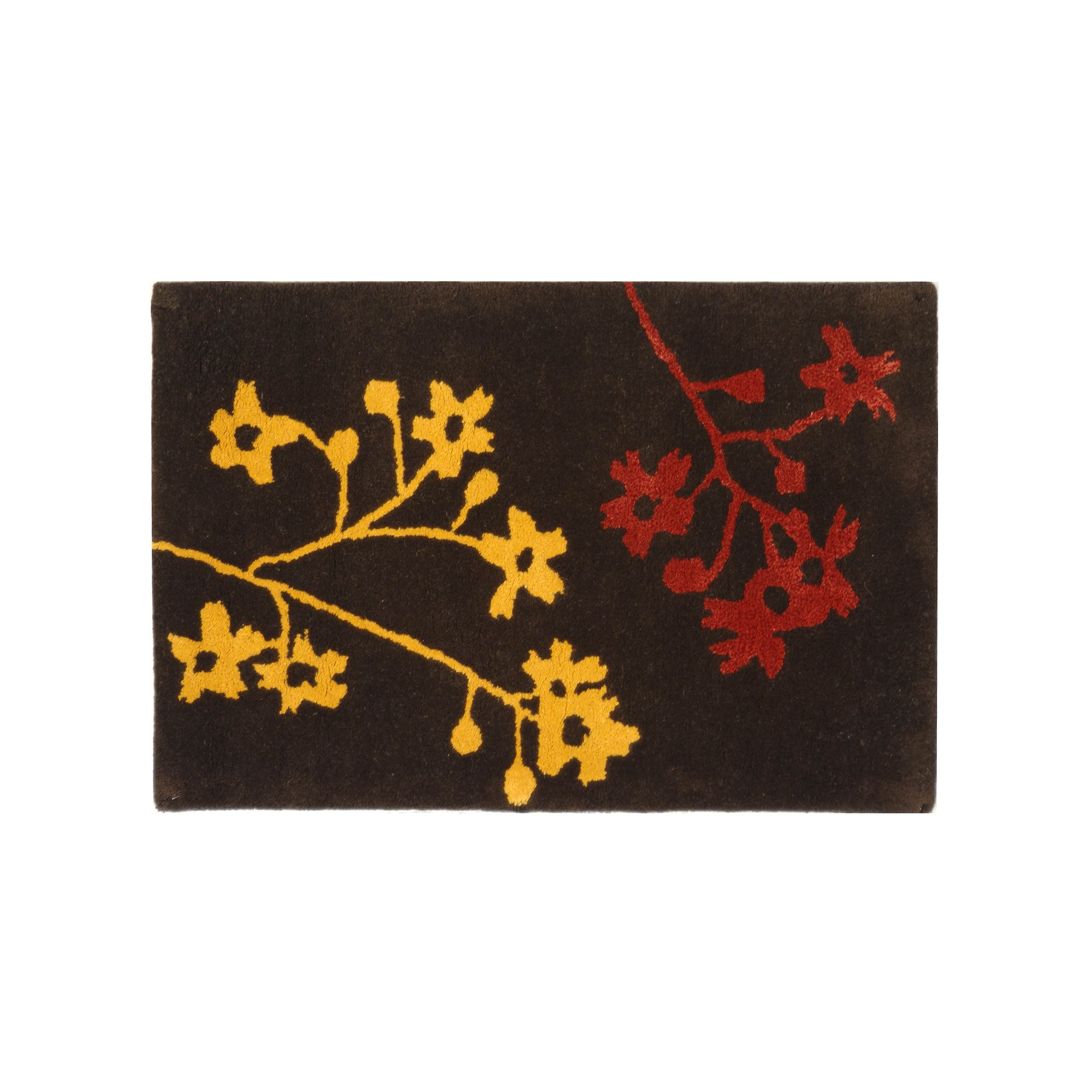 Safavieh Soho Floral Wool Rug, Brown Red