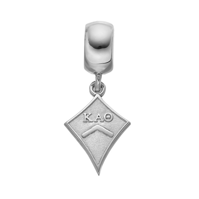 LogoArt Sterling Silver Kappa Alpha Theta Sorority Kite Charm, Womens, Gre