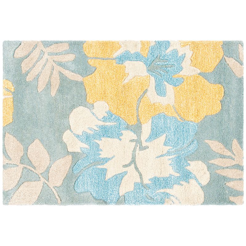 Safavieh Soho Floral Rug, Blue, 7.5X9.5 Ft