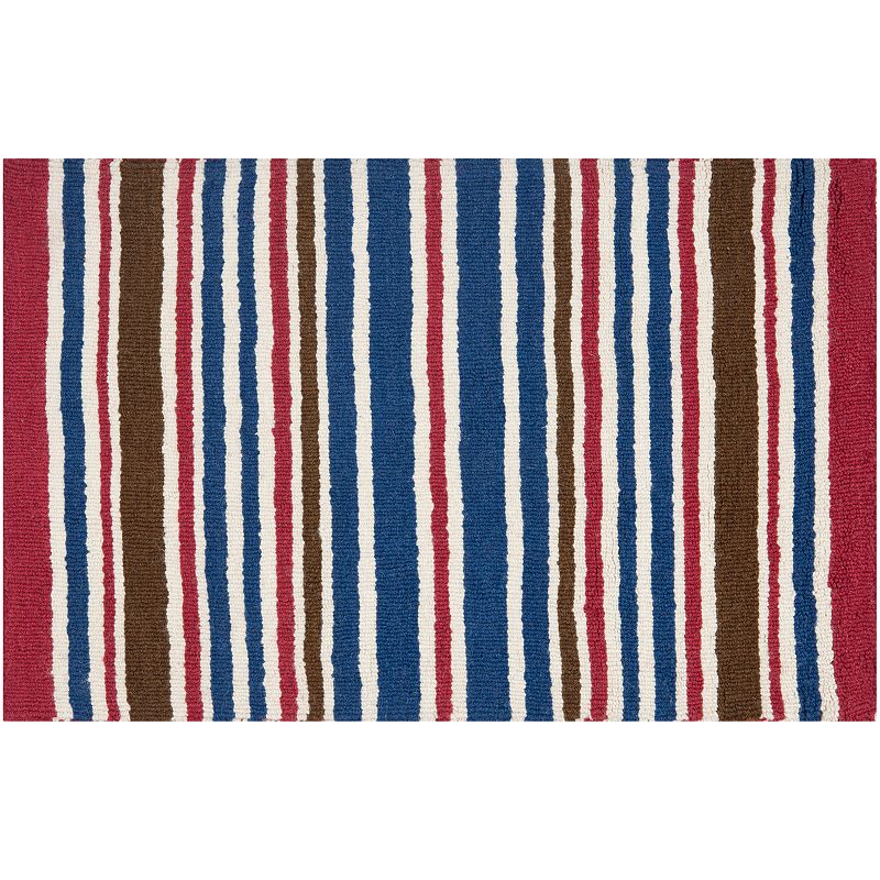 Safavieh Kids Bands Rug, Natural, 4X6 Ft