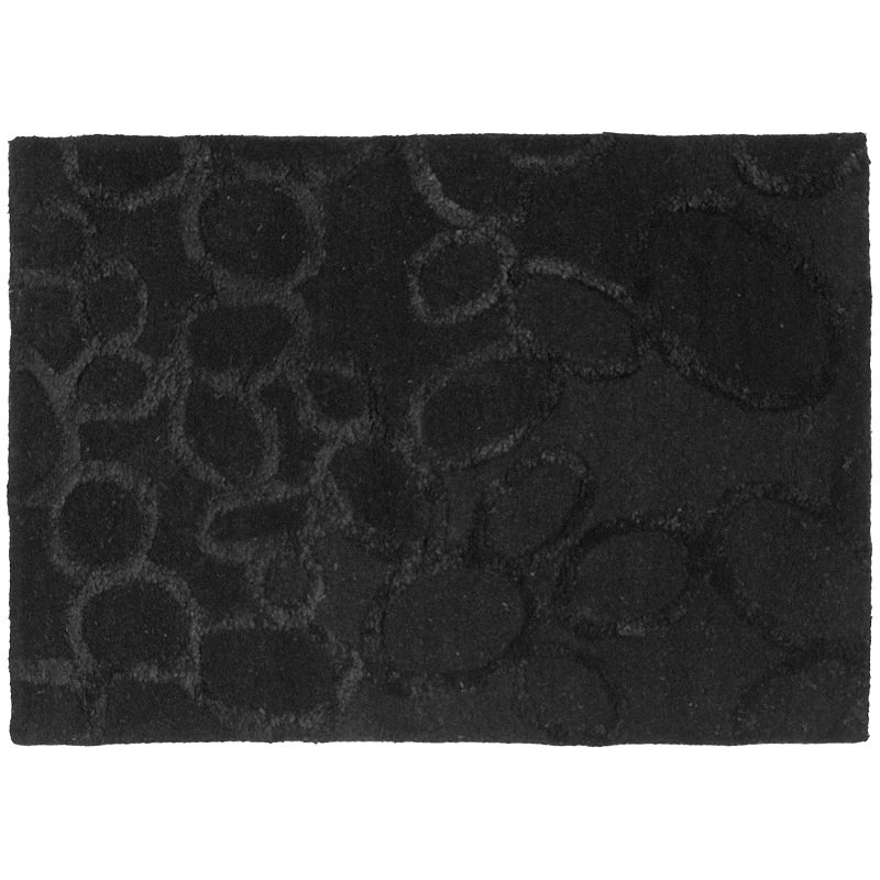 Safavieh Soho Geometric Wool Rug, Black, 7.5X9.5 Ft