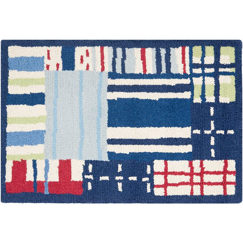 Safavieh Kids Patchwork Rug, Blue, 4X6 Ft