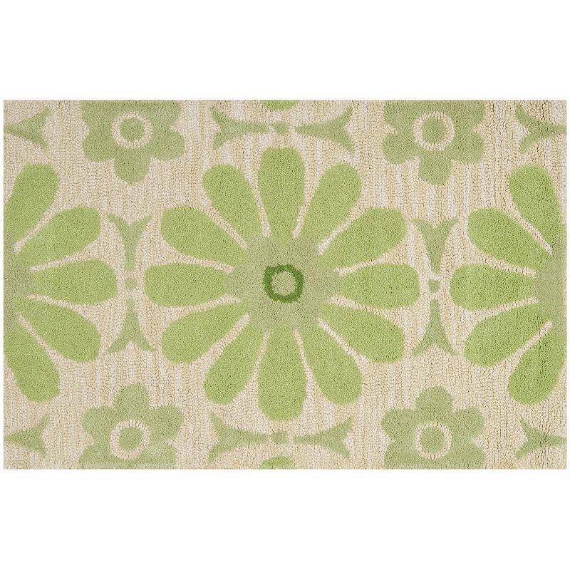 Safavieh Kids Pinwheels Rug, Beig/Green, 4X6 Ft