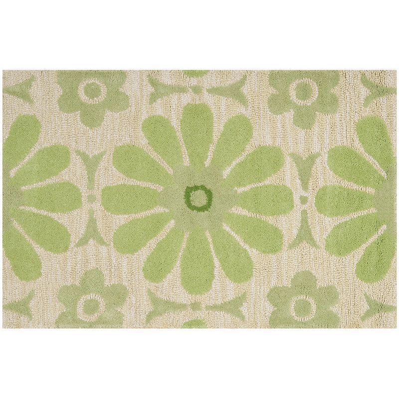 Safavieh Kids Pinwheels Rug, Beig/Green, 4X6 Ft