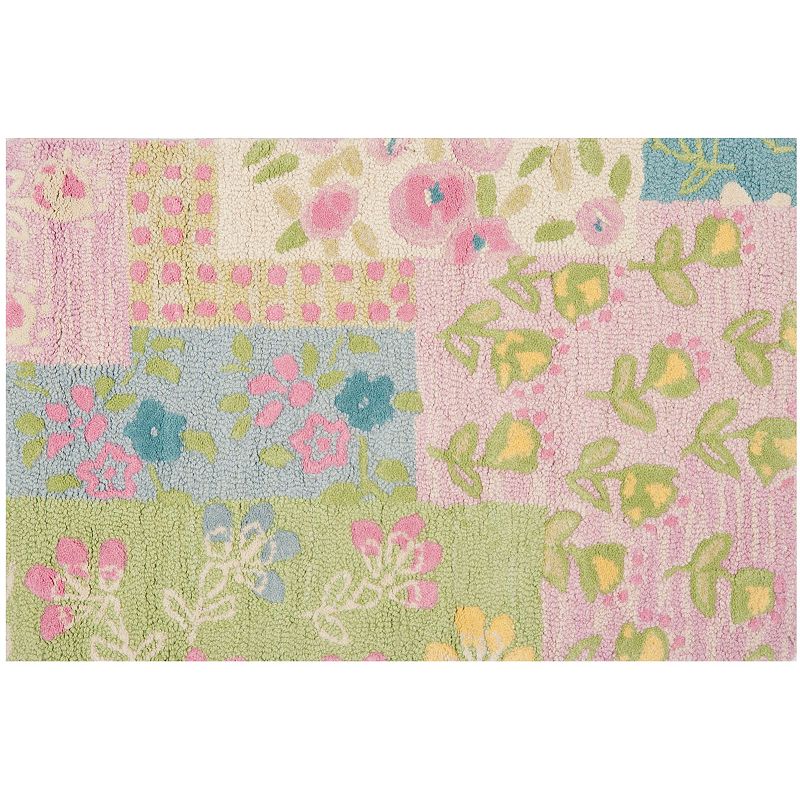 Safavieh Kids Country Chic Rug, Pink, 6Ft Rnd