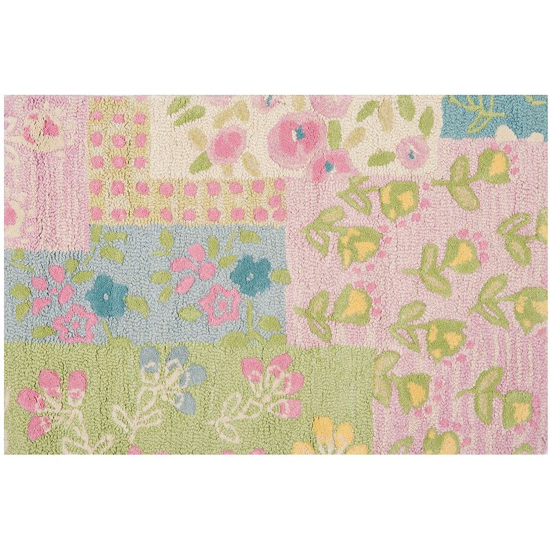 Safavieh Kids Country Chic Rug, Pink, 6Ft Rnd