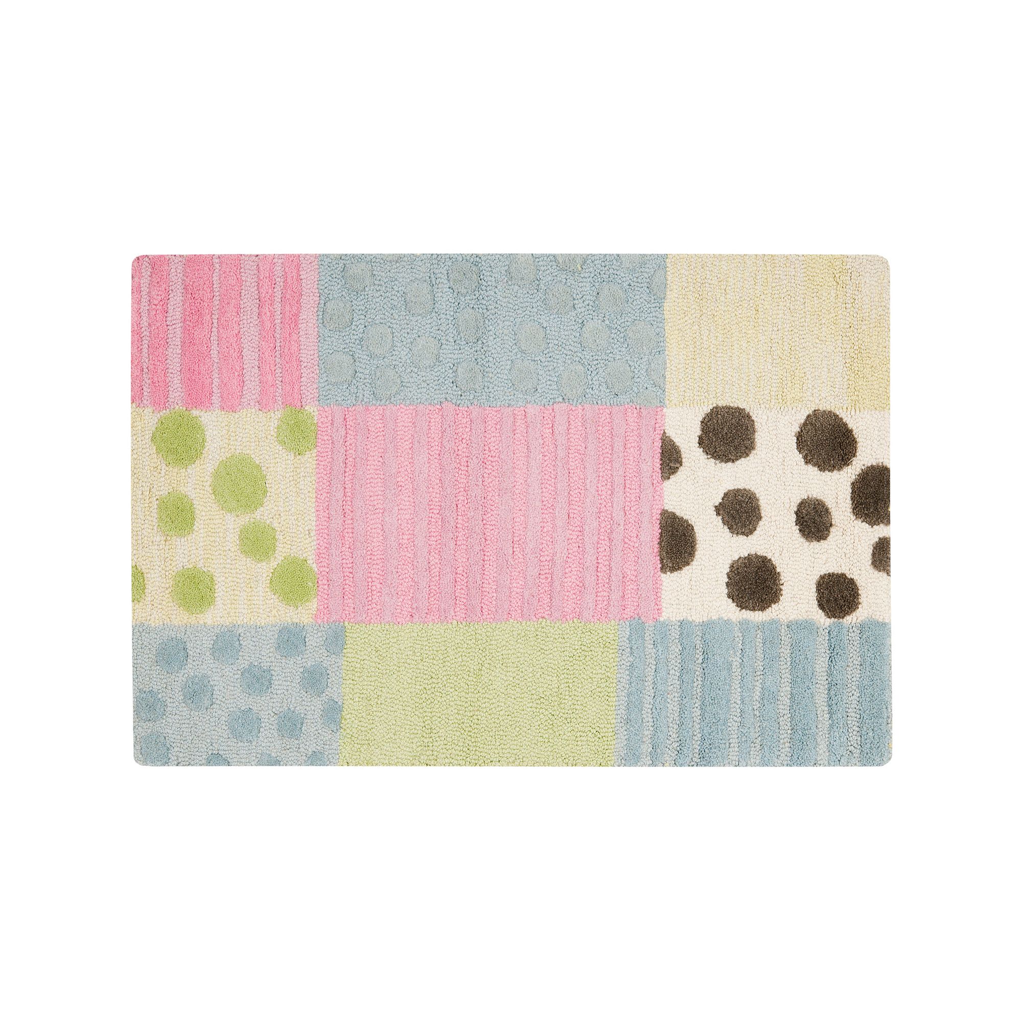 Safavieh Kids Print Patch Rug, Blue Pink