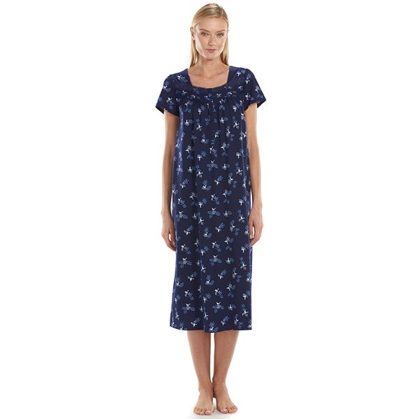 Women's Croft & Barrow® Pajamas: Pintuck Knit Nightgown