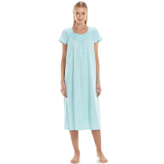 Women's Croft & Barrow® Pajamas: Pintuck Knit Nightgown