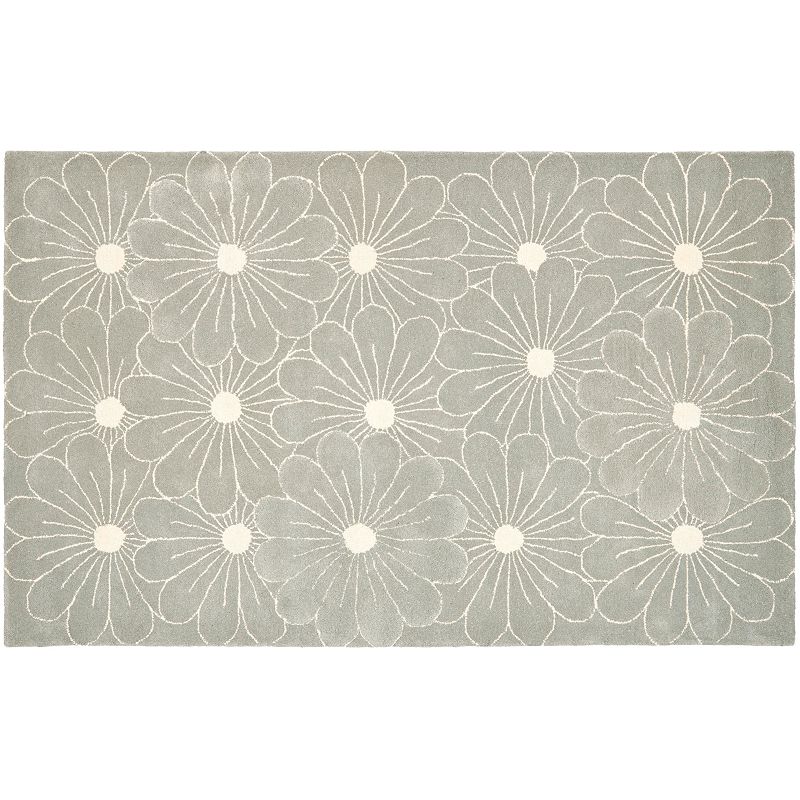 Safavieh Soho Floral Rug, Blue, 2.5X8 Ft