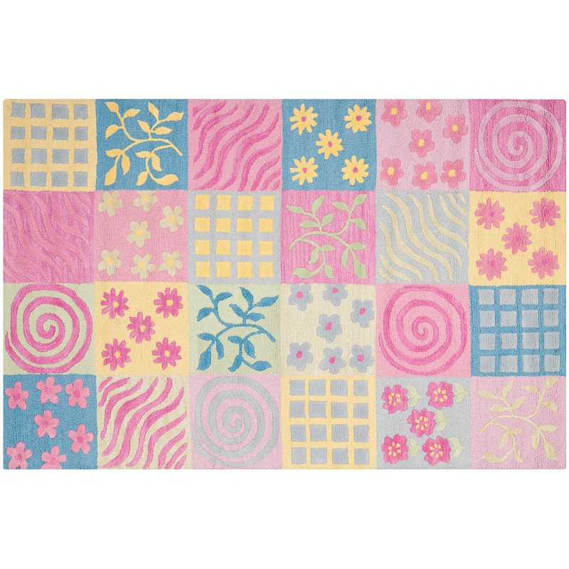 Safavieh Kids Rhapsody Rug, Pink, 5Ft Sq