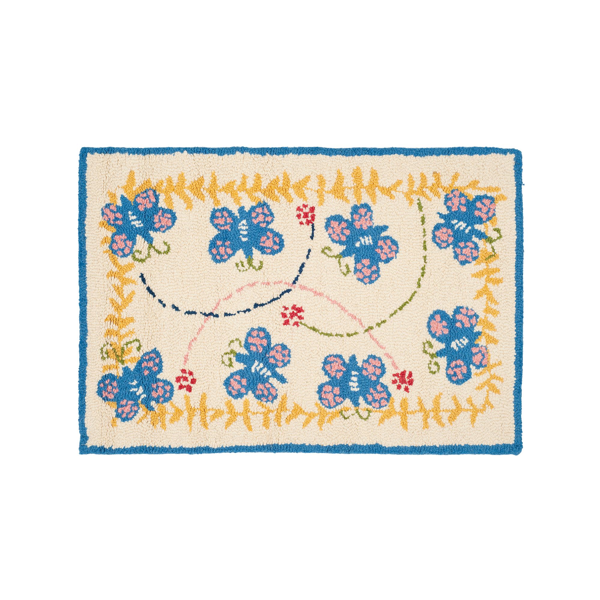 Safavieh Kids Butterfly Bonanza Rug, Ivory Blue