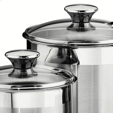 Tramontina Gourmet 8-pc. Stainless Steel Kitchen Canister Set