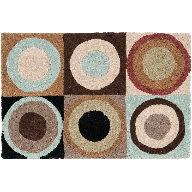 Safavieh Soho Modern Circle Rug, Multicolor, 7.5X9.5 Ft