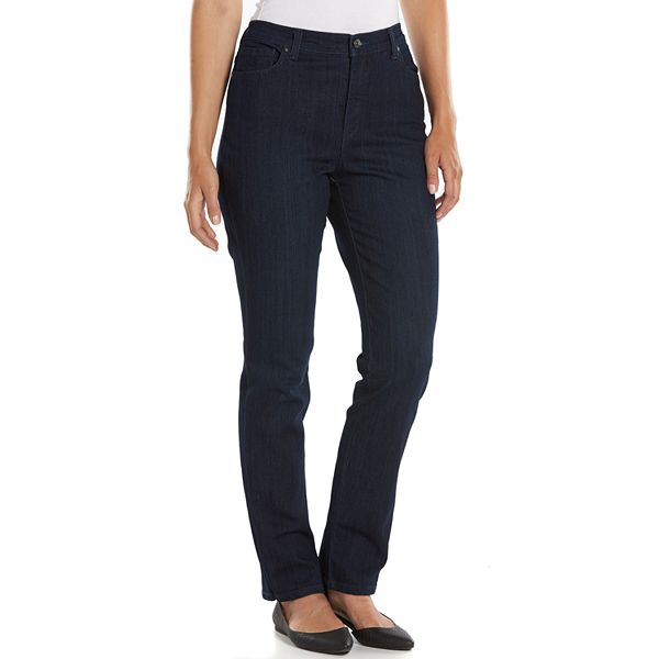Gloria Vanderbilt Amanda Embellished Denim Tapered Jeans - Women's