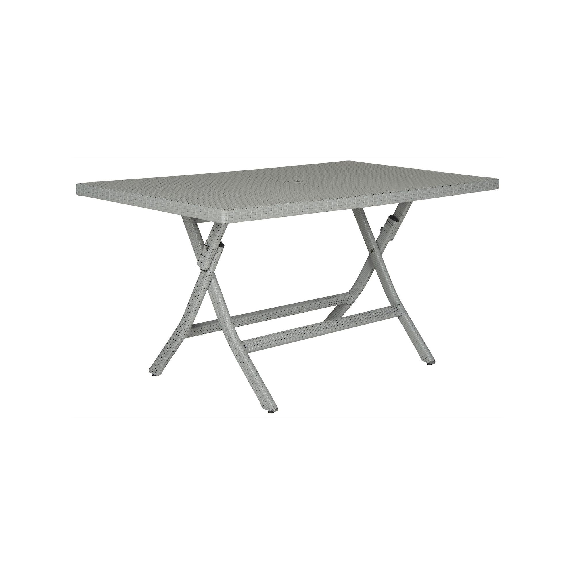 Safavieh Dilettie Rectangle Folding Table, Gray