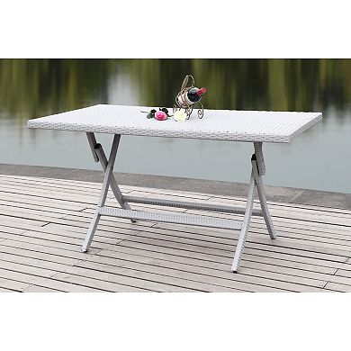 Safavieh Dilettie Rectangle Folding Table