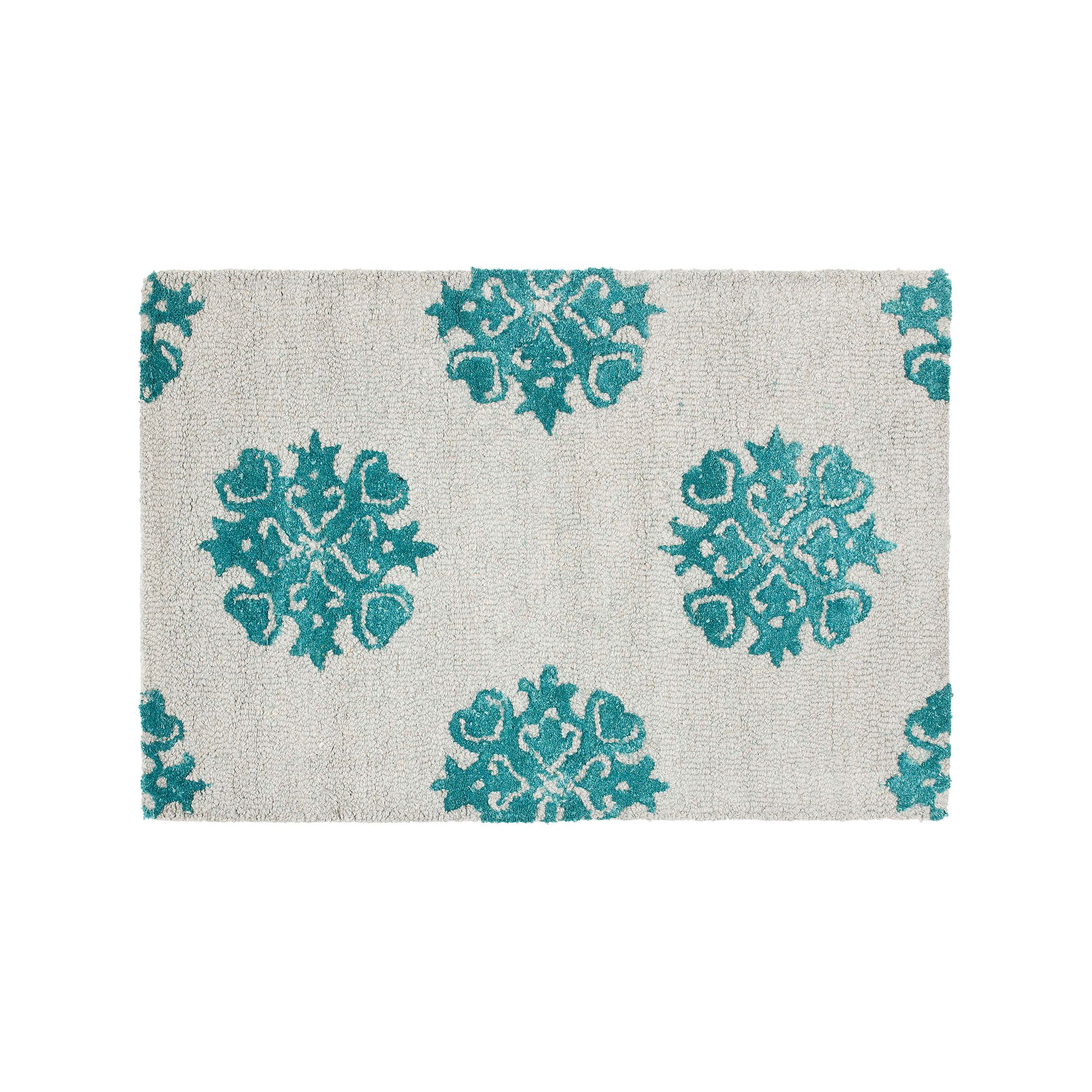 Safavieh Soho Medallion Wool Rug, Ivory Light Blue