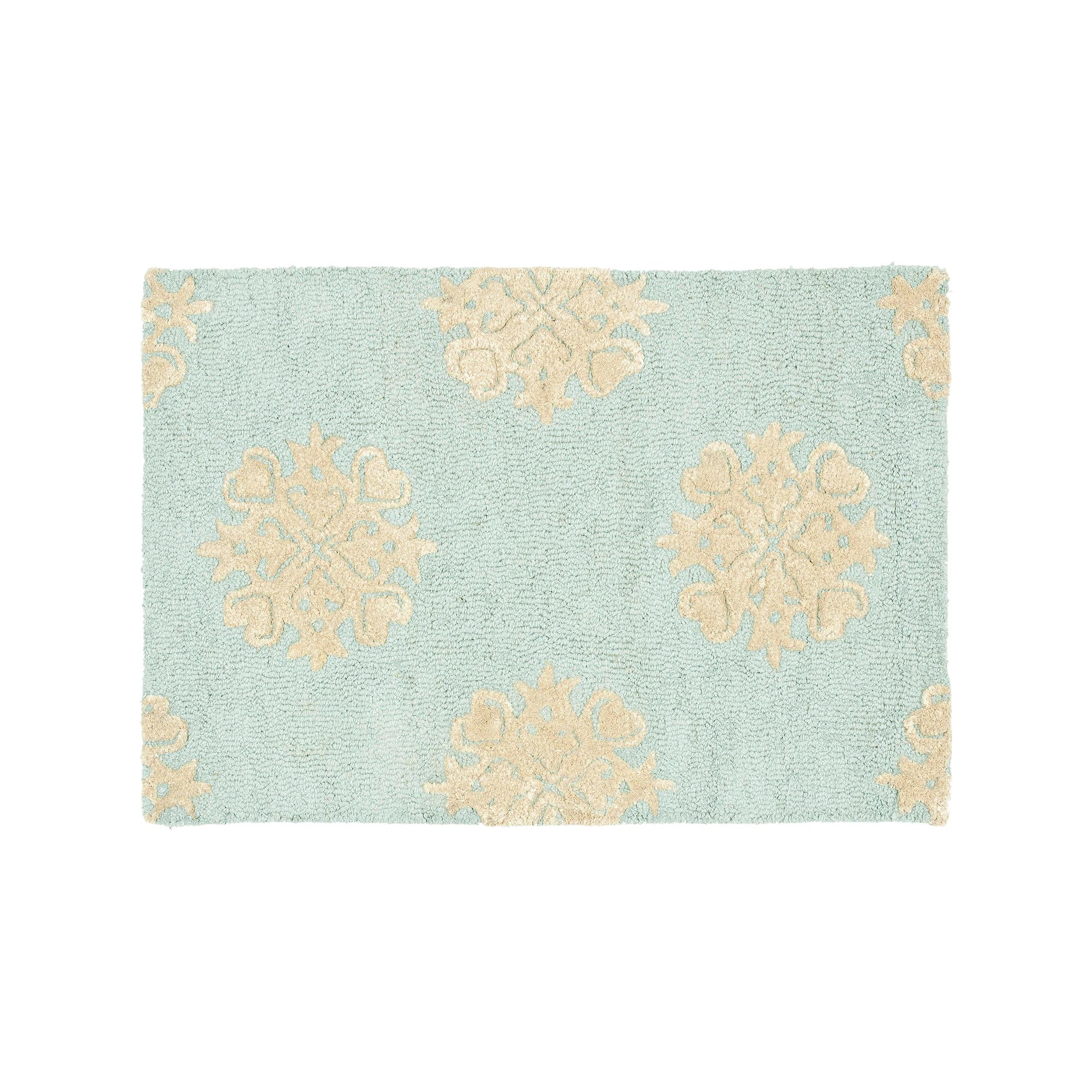 Safavieh Soho Medallion Wool Rug, Light Blue Beige