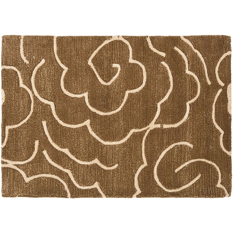 Safavieh Soho Abstract Floral Rug, Brown, 5X8 Ft