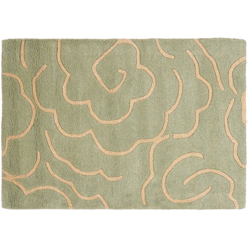 Safavieh Soho Abstract Floral Rug, Blue, 5X8 Ft