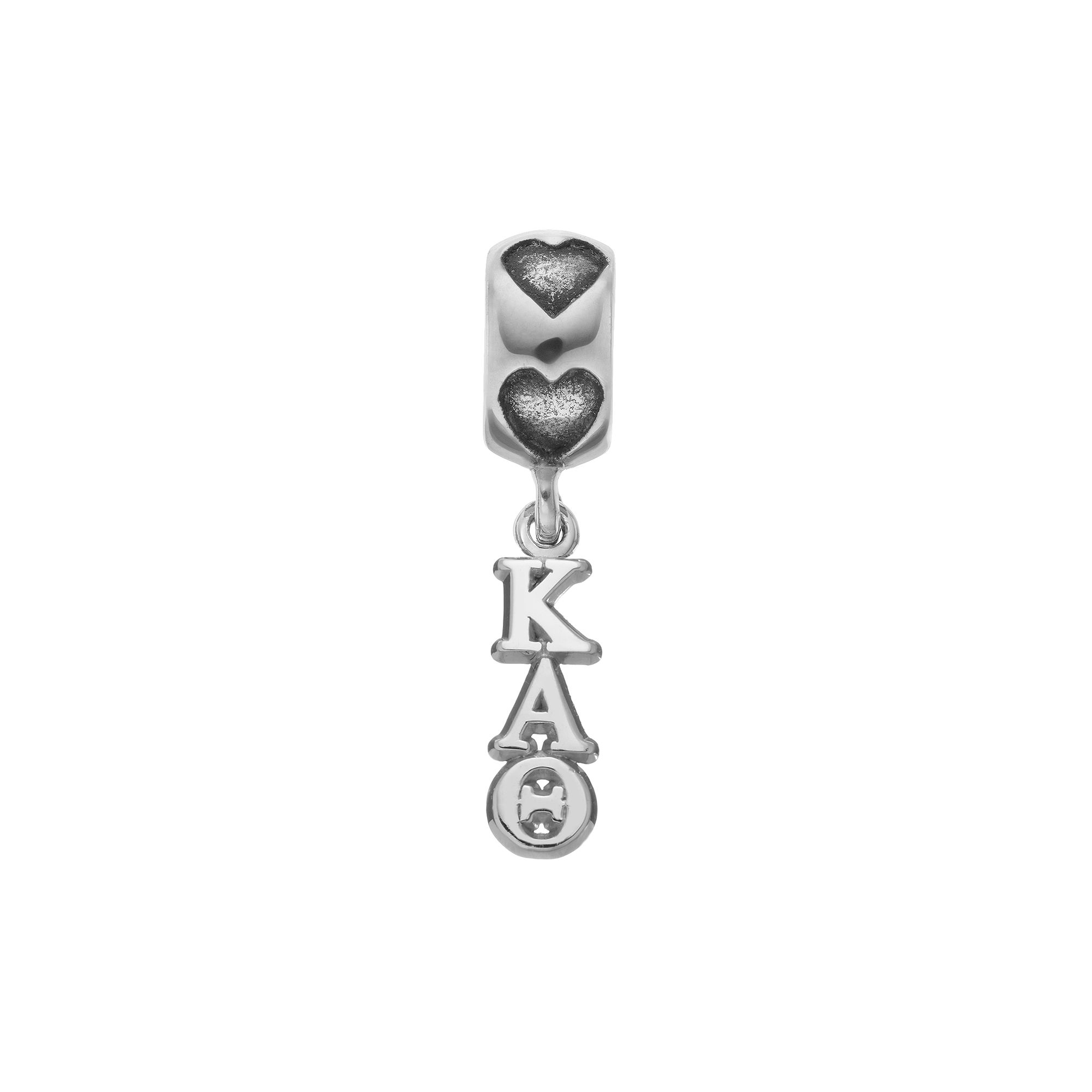 LogoArt Sterling Silver Kappa Alpha Theta Sorority Symbol Charm, Womens, G