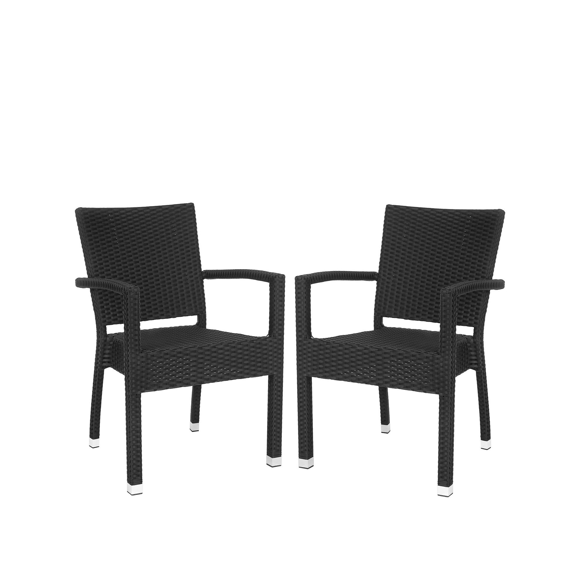 Safavieh Kelda 2-piece Arm Chair Set, Black