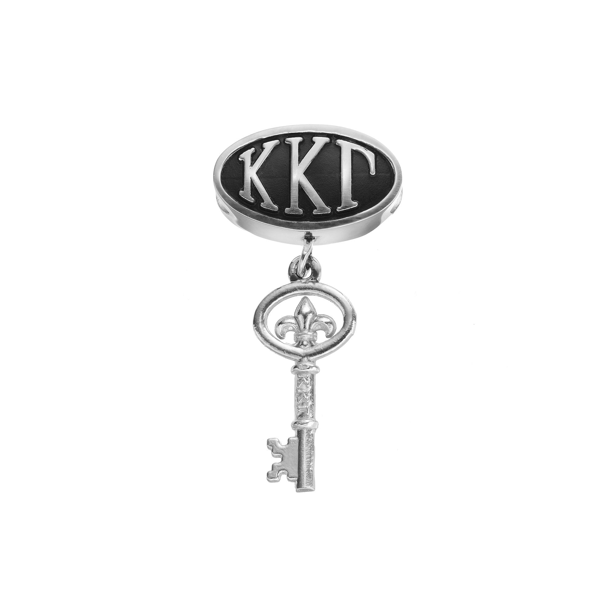 LogoArt Kappa Kappa Gamma Sterling Silver Sorority Symbol Charm, Womens, G