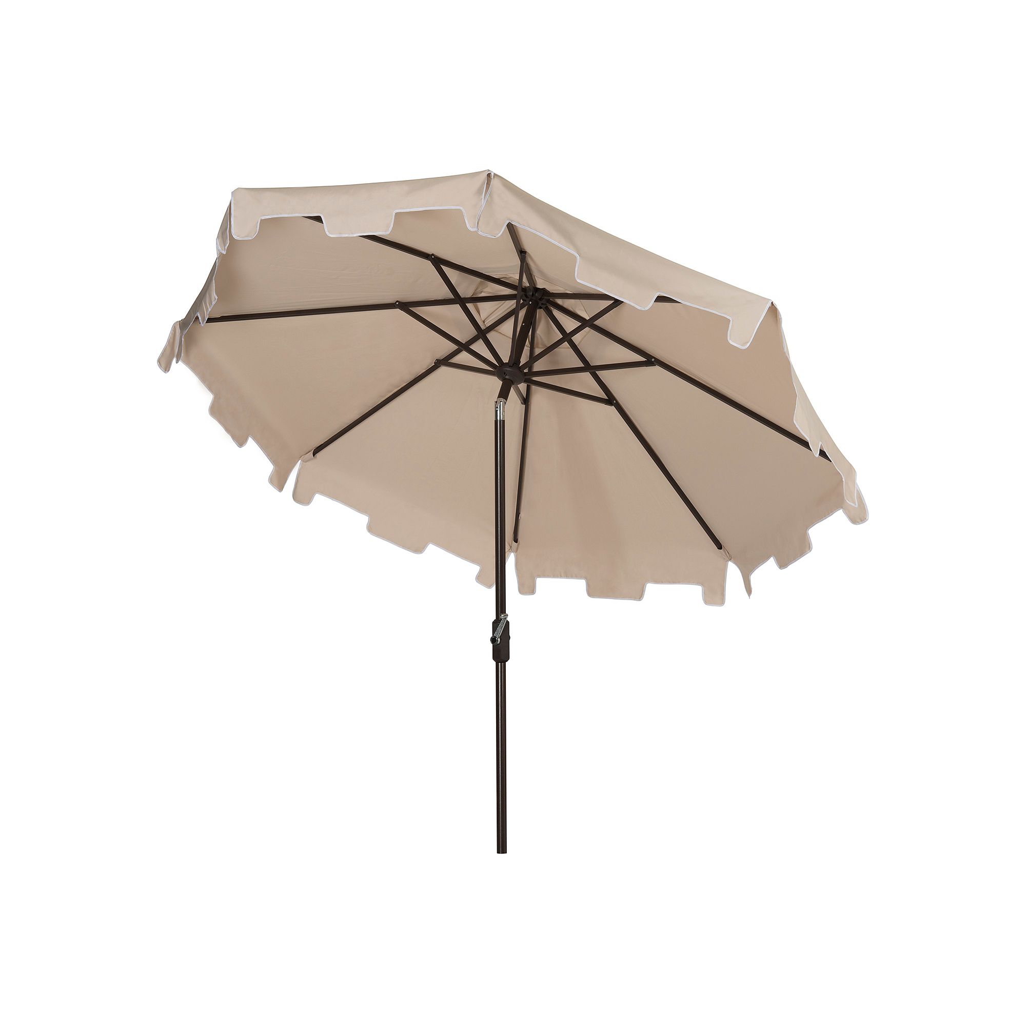 Safavieh Zimmerman 9-ft. Market Umbrella, Beige