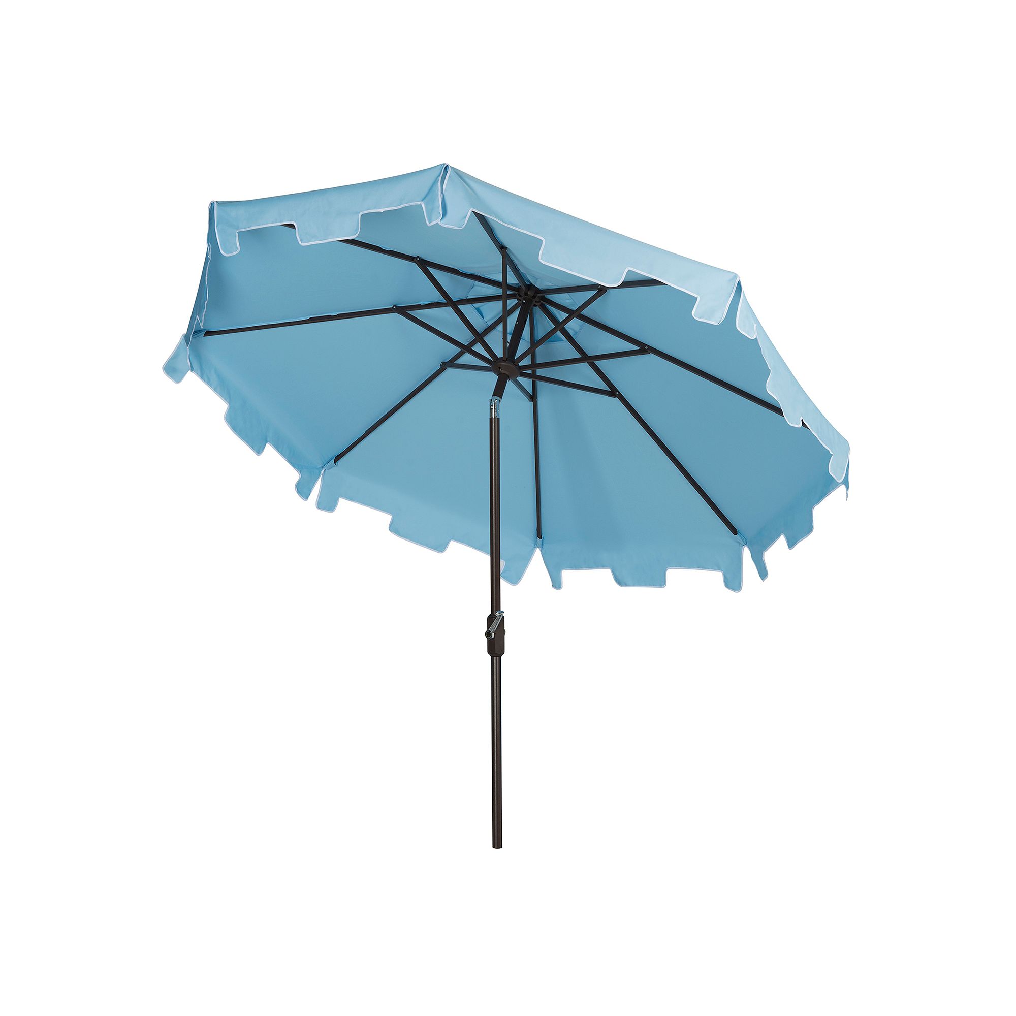 Safavieh Zimmerman 9-ft. Market Umbrella, Blue