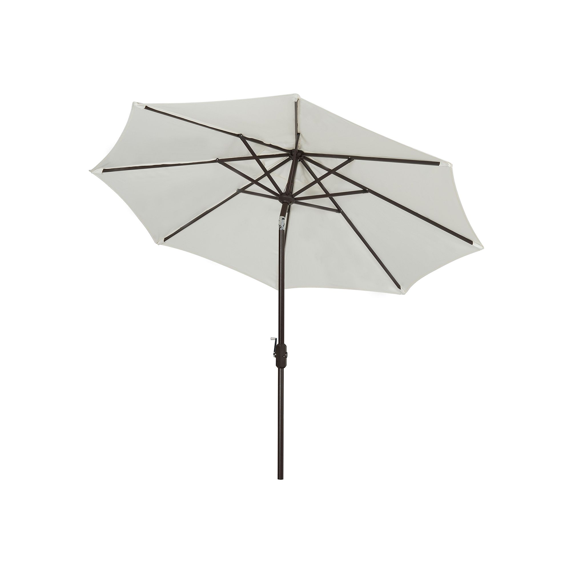 Safavieh Ortega 9-ft. Crank Umbrella, Natural