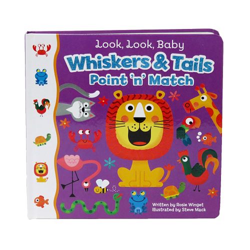 Look Look Baby Whiskers Tails Point N Match Book By Cottage