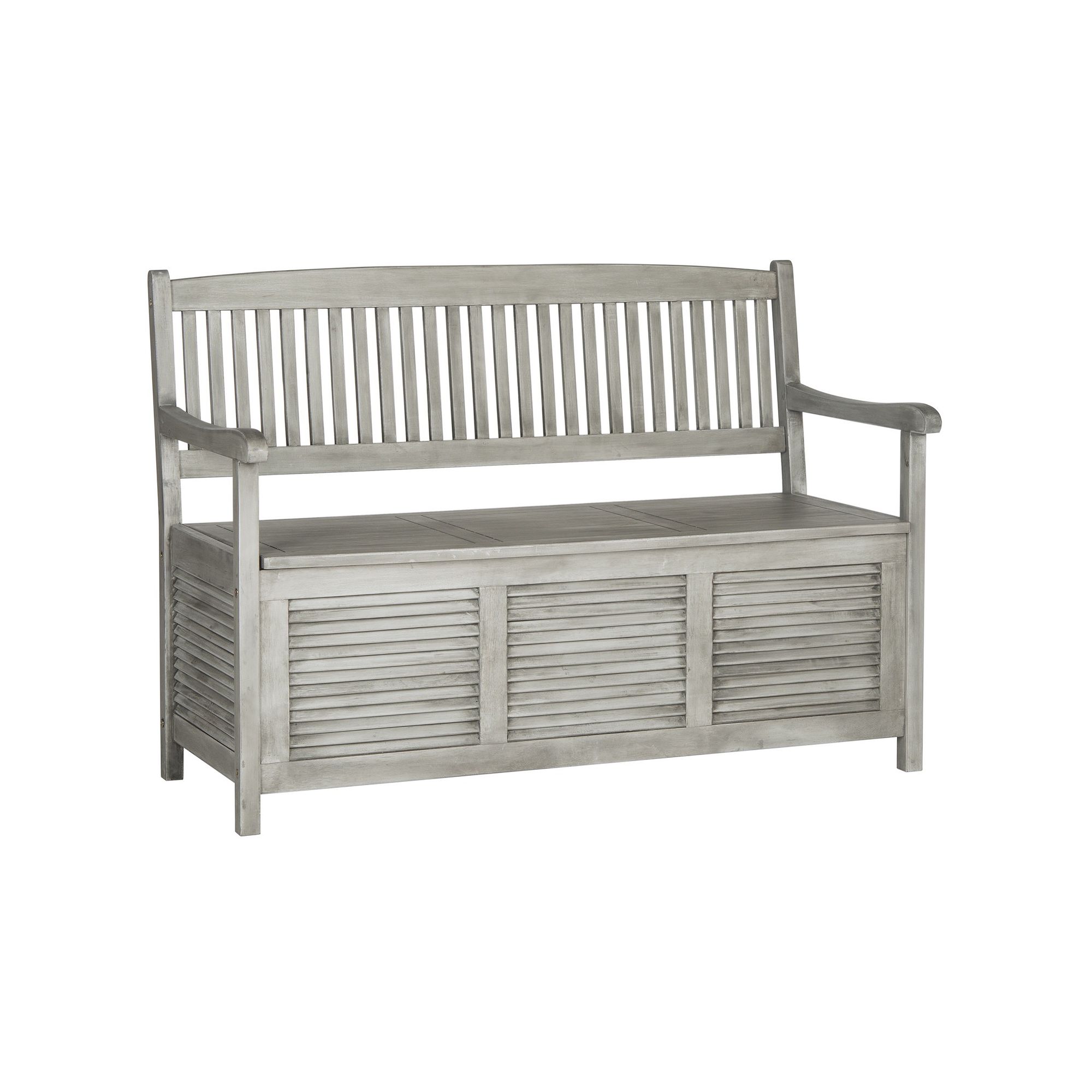 Safavieh Brisbane Bench, Gray
